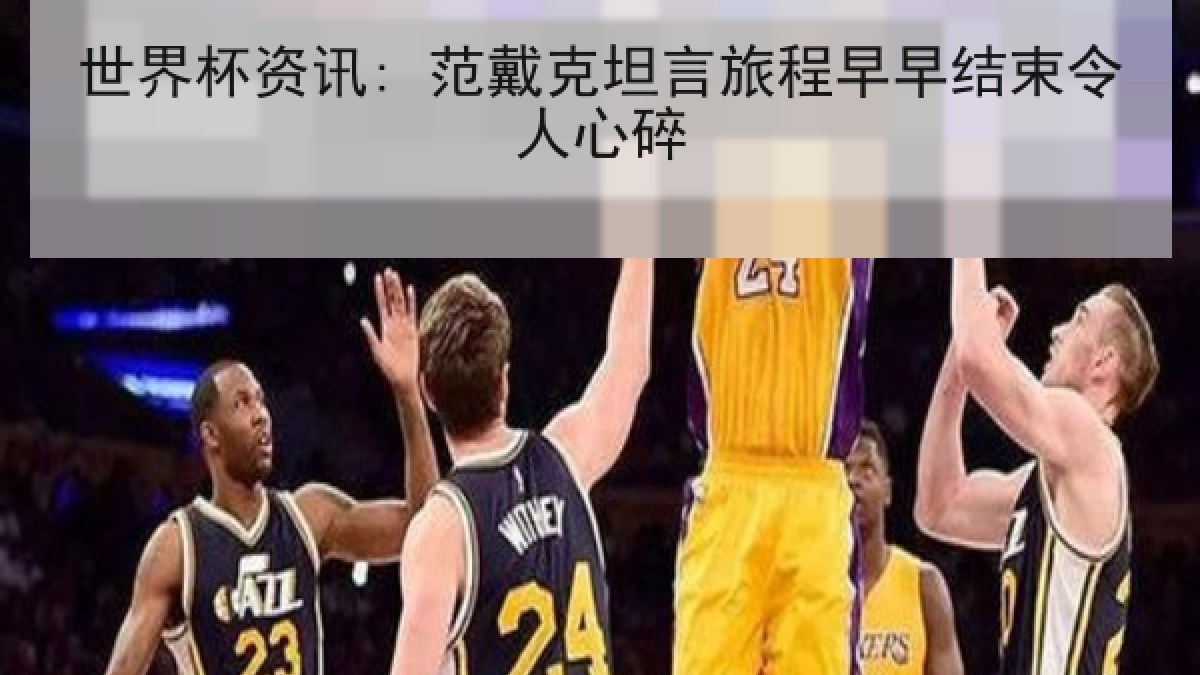 世界杯资讯: 范戴克坦言旅程早早结束令人心碎