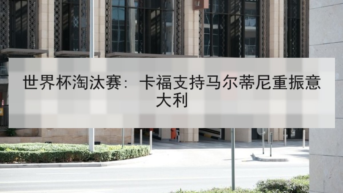 世界杯淘汰赛: 卡福支持马尔蒂尼重振意大利
